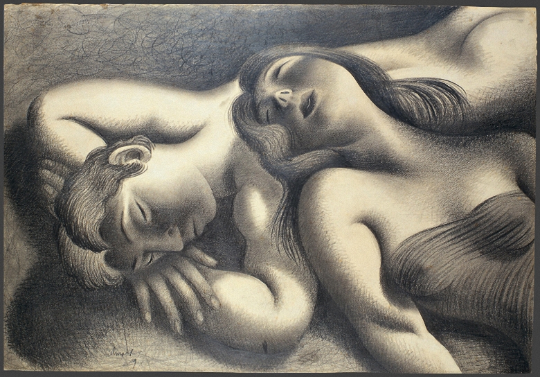 A Sesta by Jose Sobral de Almada Negreiros, 1939